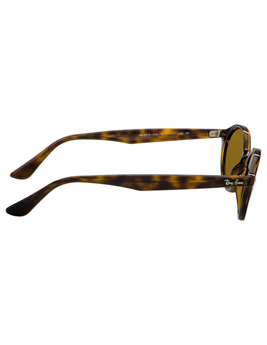 Lentes de sol Ray Ban RB4315 710/73 Oval Acetato Carey B-15 Original