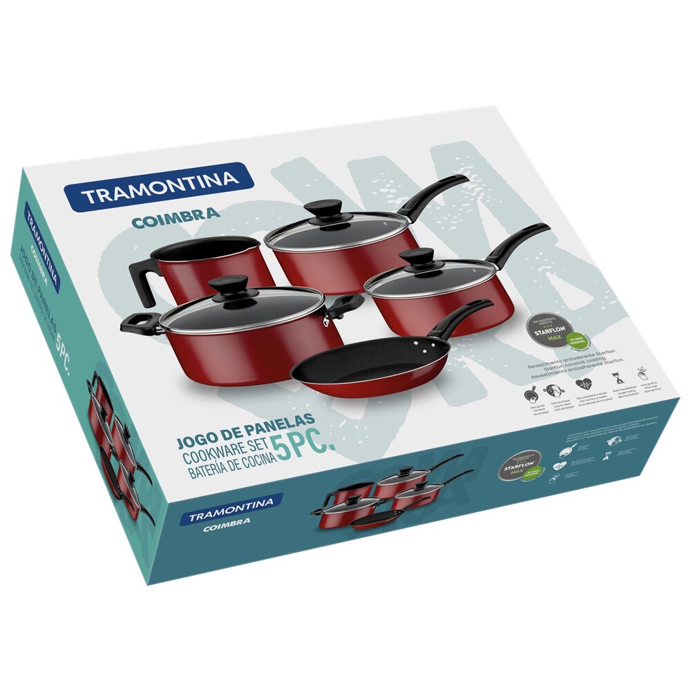 Batería de cocina Coimbra 8 piezas