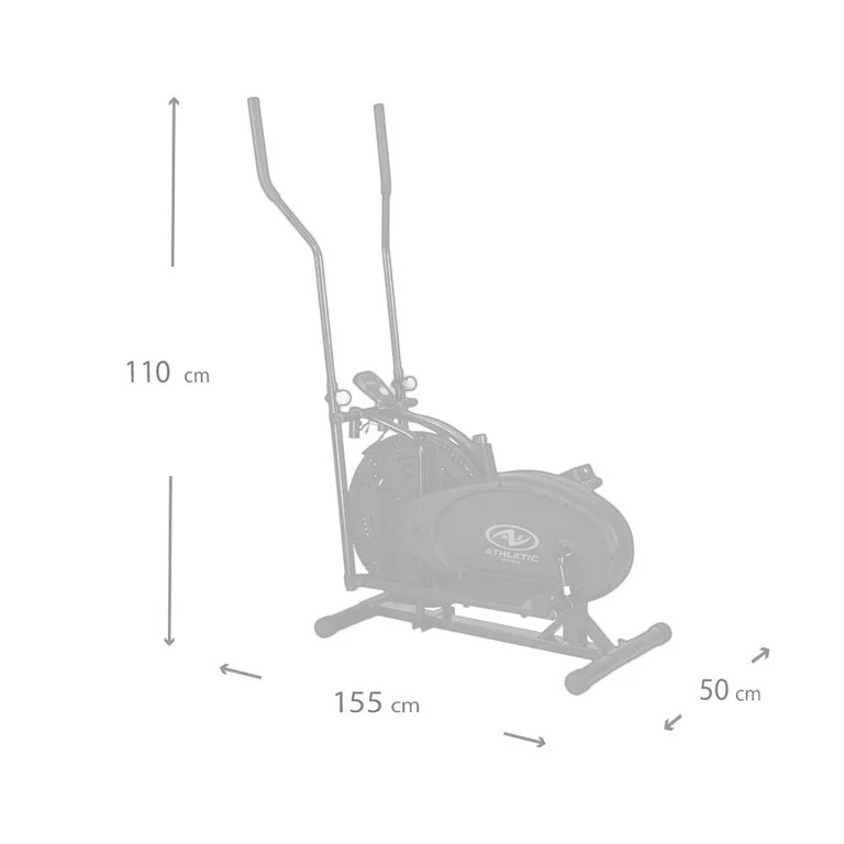 Elíptica Manual Con Sensor.