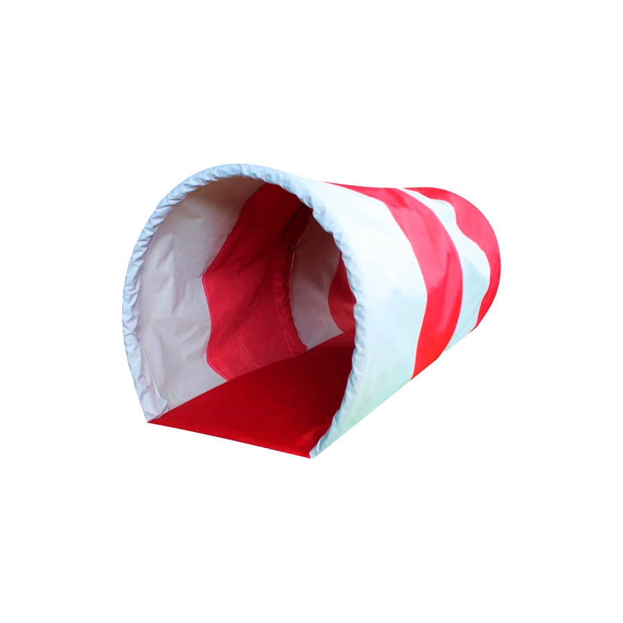 Túnel Con Colchoneta 200*60cm + Kit Gatea Y Camina Desarrollo Infantil Color Rojo Perla   
