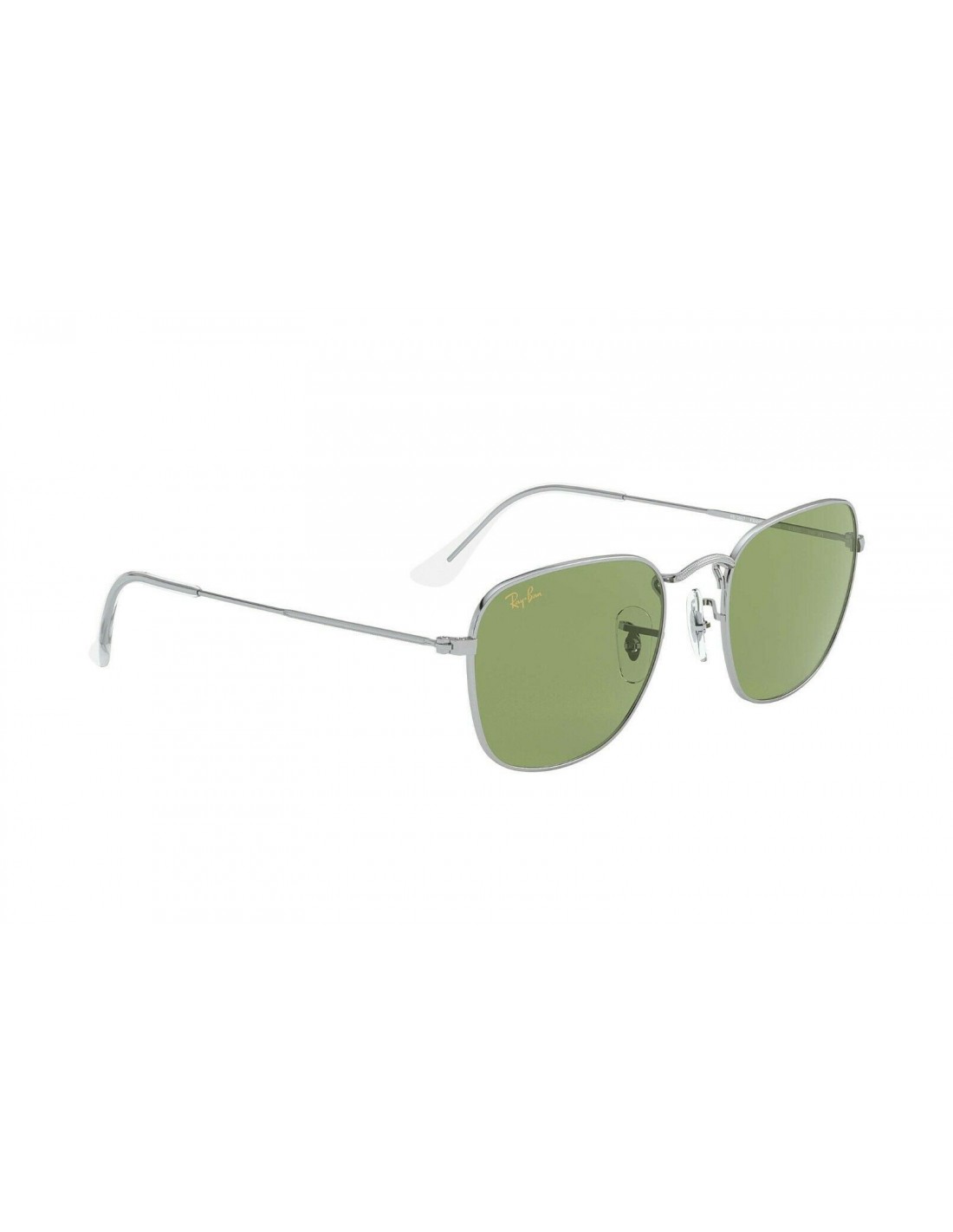Lentes de sol Ray Ban Rb3857 91984E Frank legend Gold Verde clasico Plata