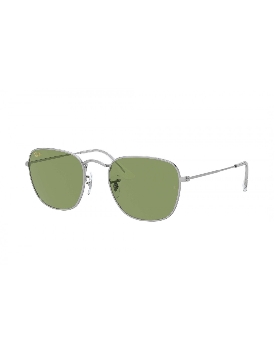 Lentes de sol Ray Ban Rb3857 91984E Frank legend Gold Verde clasico Plata