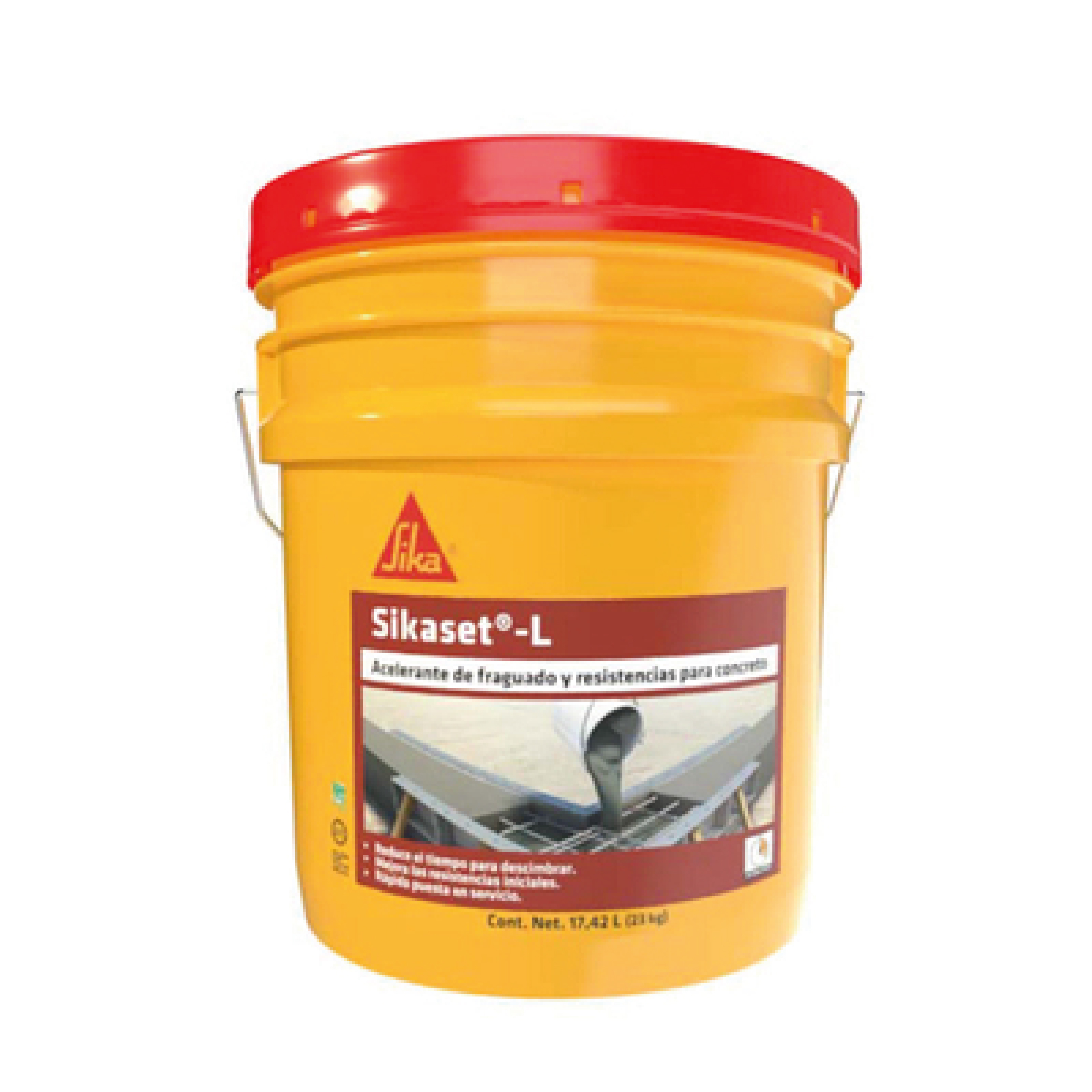 Sikaset- L Acelerante Para Fraguado  17.42 L