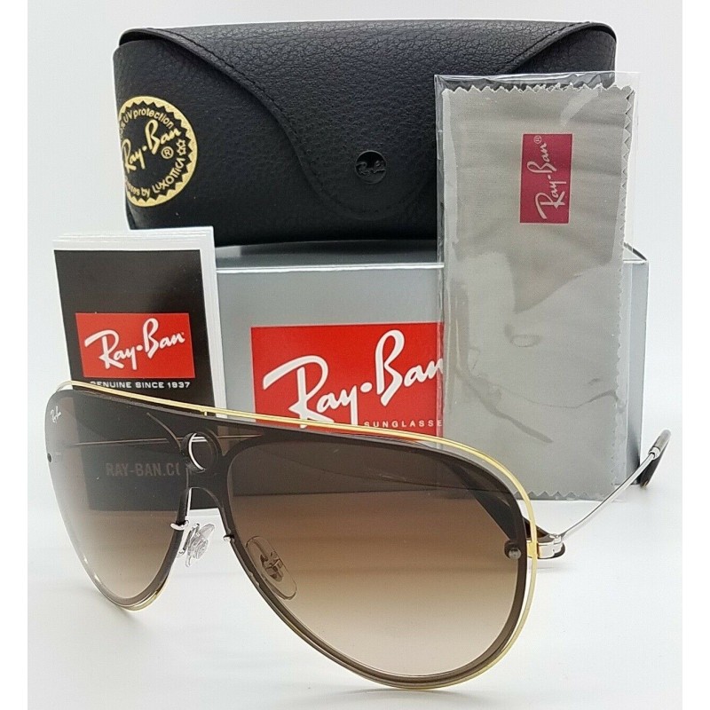 Lentes de sol Ray Ban Rb3605n 909613 Shooter Highstreet Blaze Cafe degradado