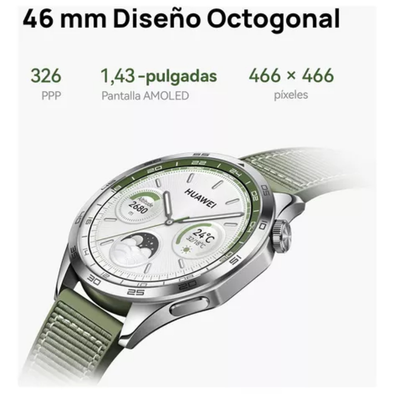Smartwatch Huawei Watch Gt4 46mm Negro Mate MÁS VENDIDO