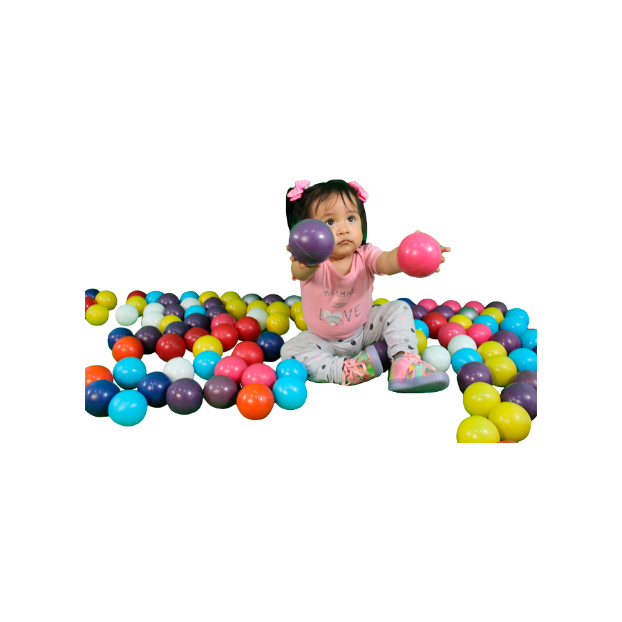 Pelotas Para Alberca *50 pzs.* Libres De Plomo Color Amarillo 