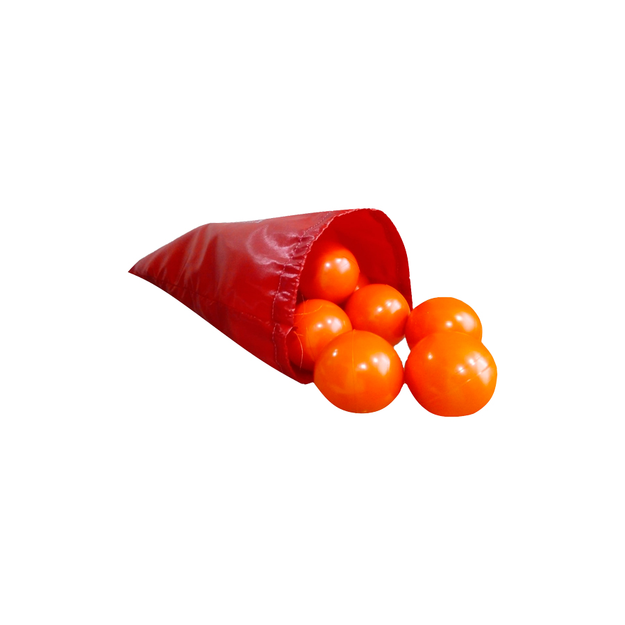 Pelotas Para Alberca *50 pzs.* Libres De Plomo Color Naranja 