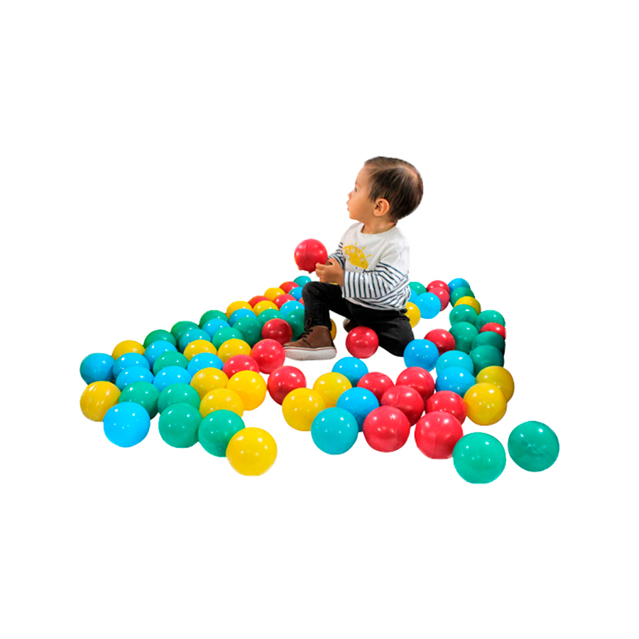 Pelotas Para Alberca *50 pzs.* Libres De Plomo Color Naranja 