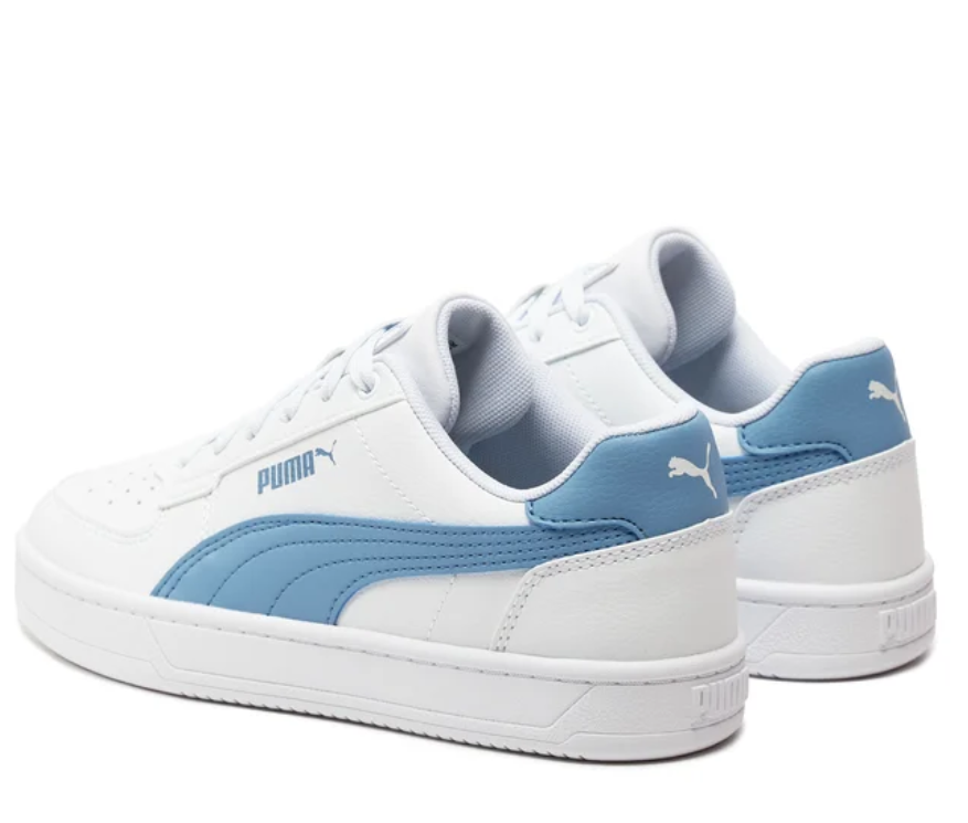 Tenis Casual Puma Caven 2.0 Color Blanco/Azul Para Mujer