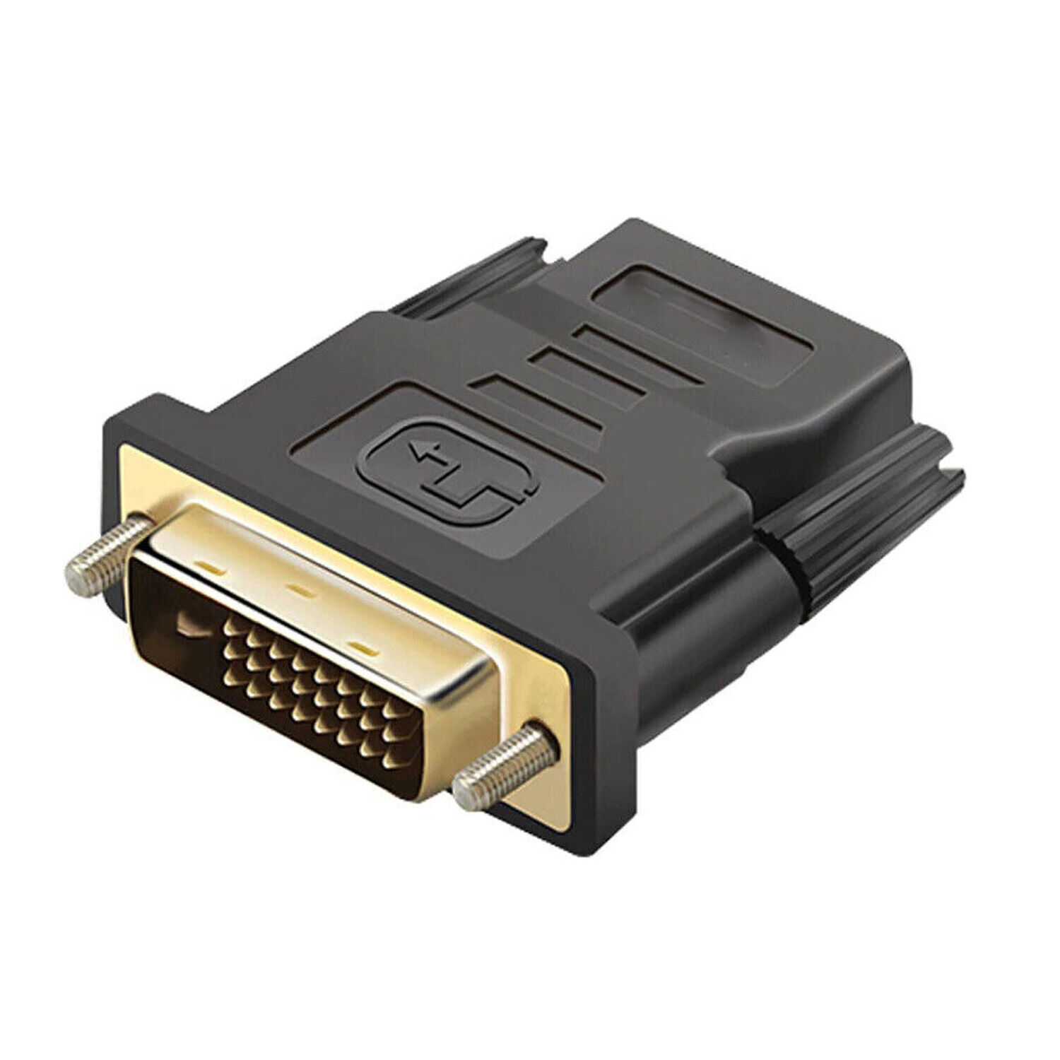 Adaptador DVI-I DVI-D Digital Macho a HDMI Hembra.