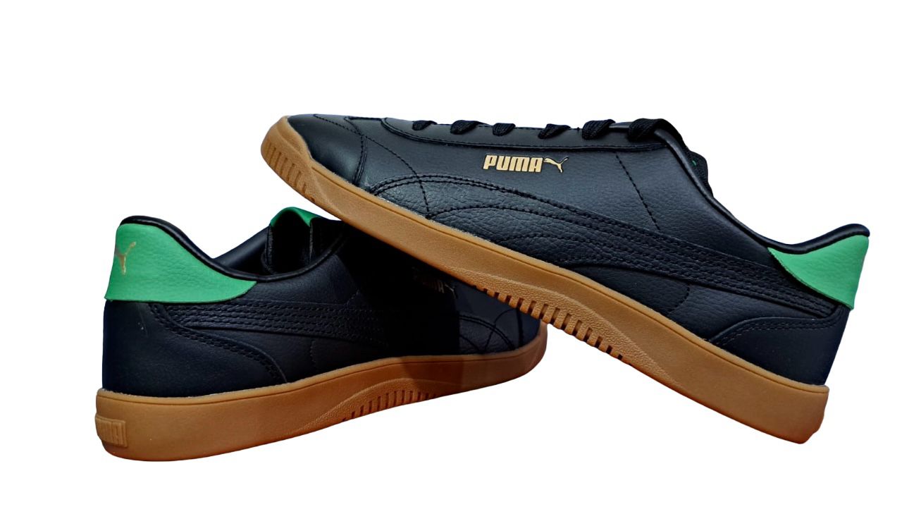 Tenis Casual Puma Club 5v5 Color Negro Para Hombre.