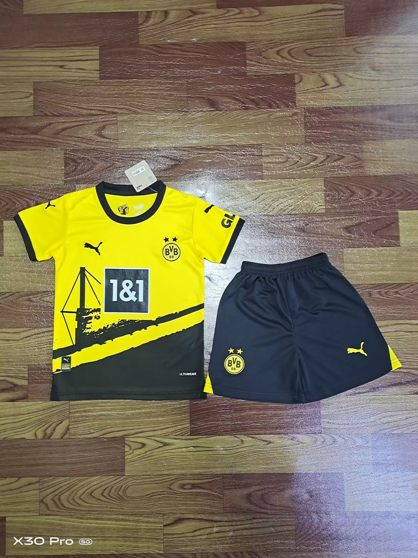 Nuevo! Jersey Borussia Dortmund 2023/2024 Local Amarilla Niño Youth Talla 10 - 13 años.