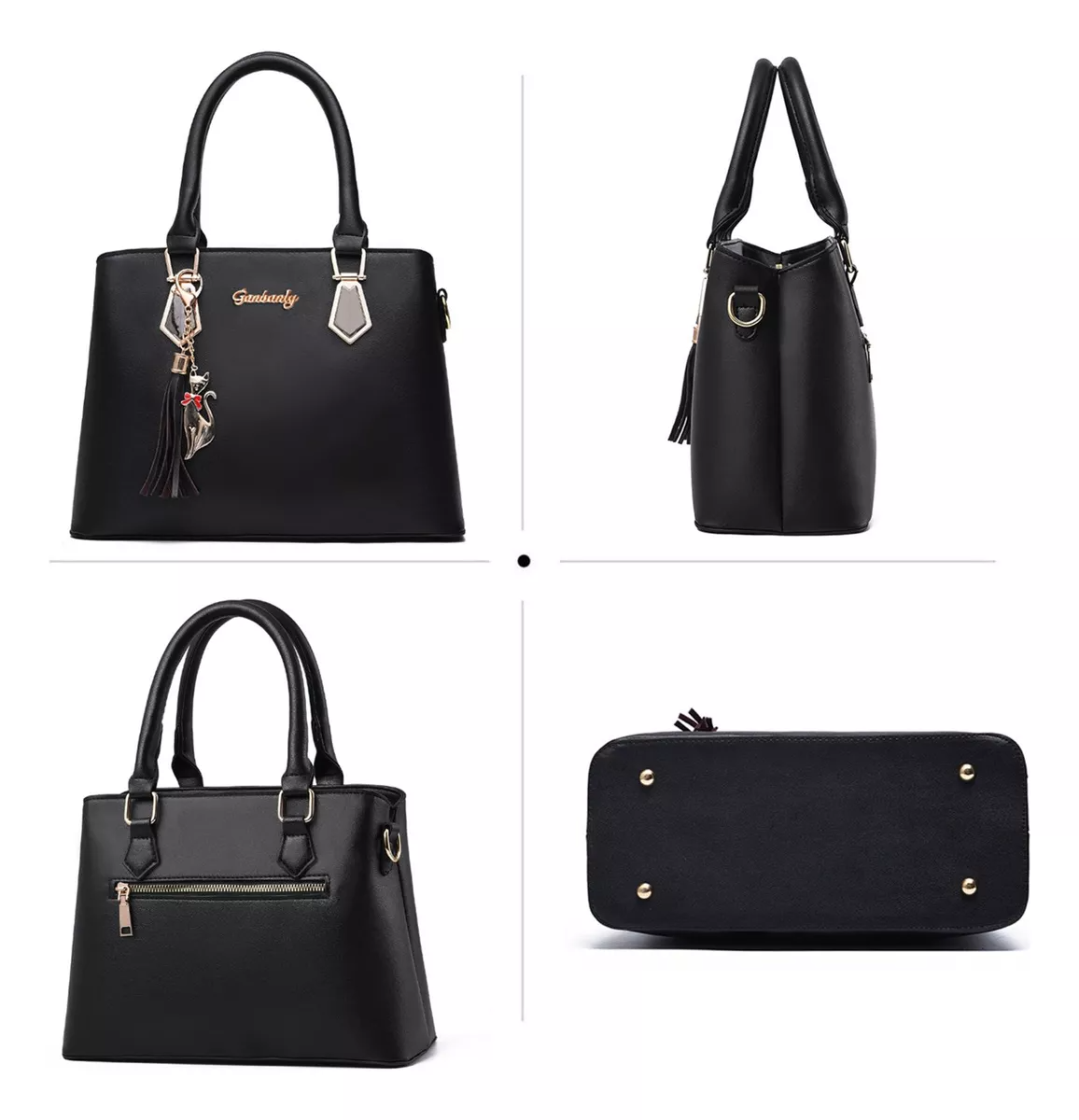 Tote Bolso De Hombro Mano Elegante Y Práctico Para Mujer.