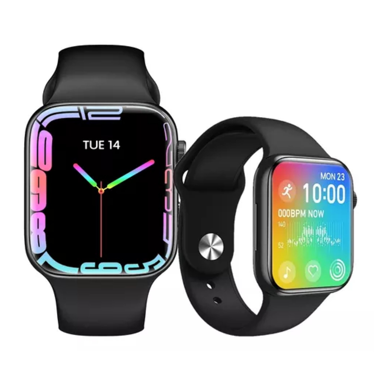Reloj Inteligente T900 Pro Max Smart Watch Bluetooth Correa 45 Mm Pantalla Táctil Llamadas Notificaciones Sensor De Ritmo Cardiaco Negro