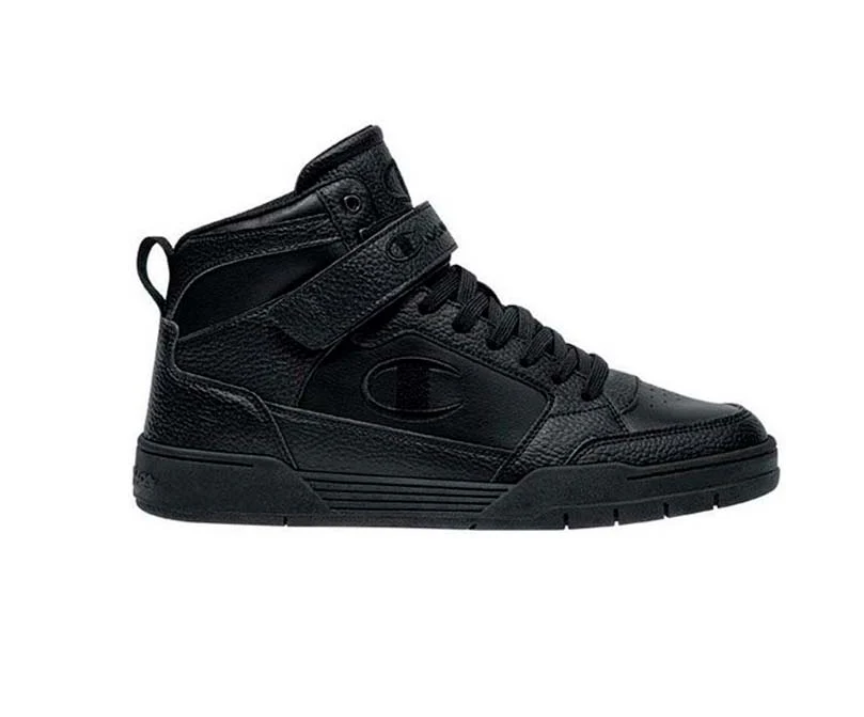 Tenis Casual Champion Arena Power Hi Color Negro Para Hombre