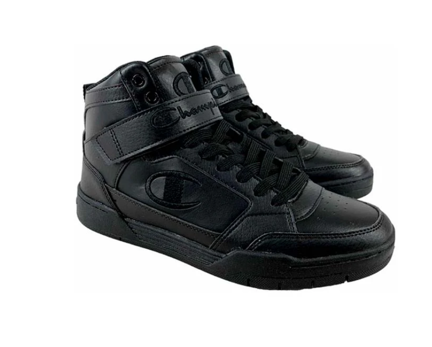 Tenis Casual Champion Arena Power Hi Color Negro Para Hombre