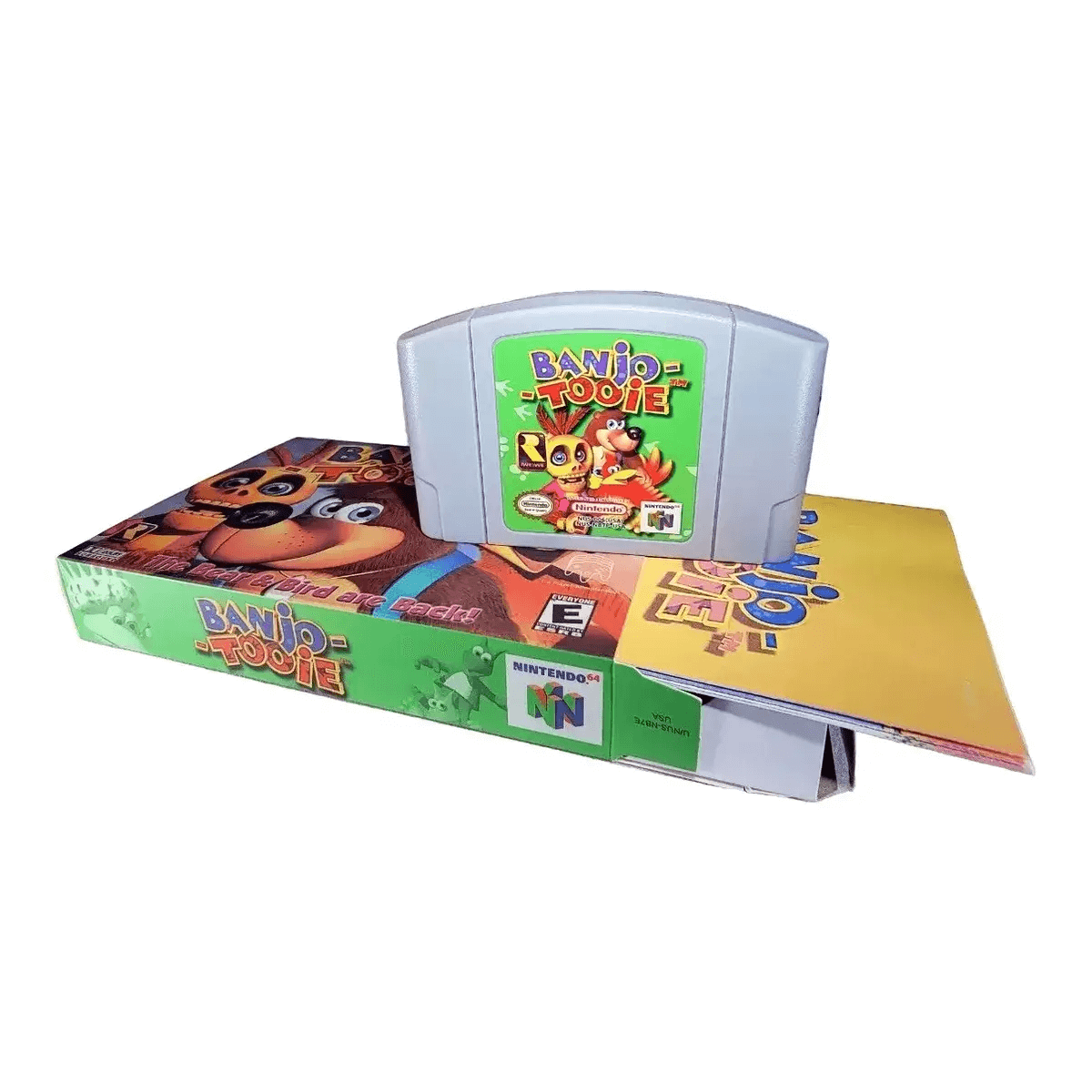 Banjo Tooie N64 Físico En Caja Con Manual Caja De Acrílico.