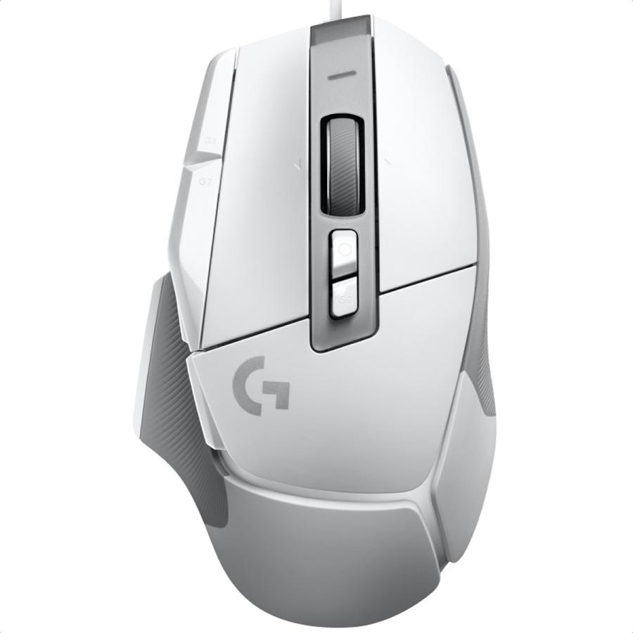 Mouse Logitech G502 X HERO 2 Mecanico Optico Alambrico USB Gamer Blanco 910-006145