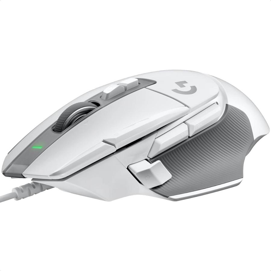 Mouse Logitech G502 X HERO 2 Mecanico Optico Alambrico USB Gamer Blanco 910-006145