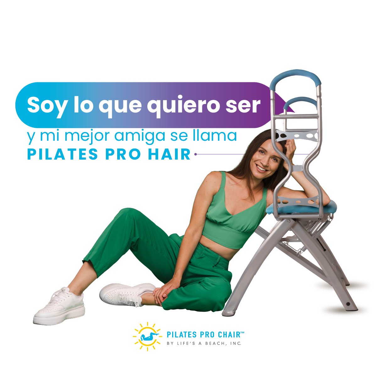Pilates Pro Chair MAX Silla de Pilates Profesional Quick Fit Pro con Asas Esculpidoras,Diseño Innovador, Entrenamiento de Gimnasio