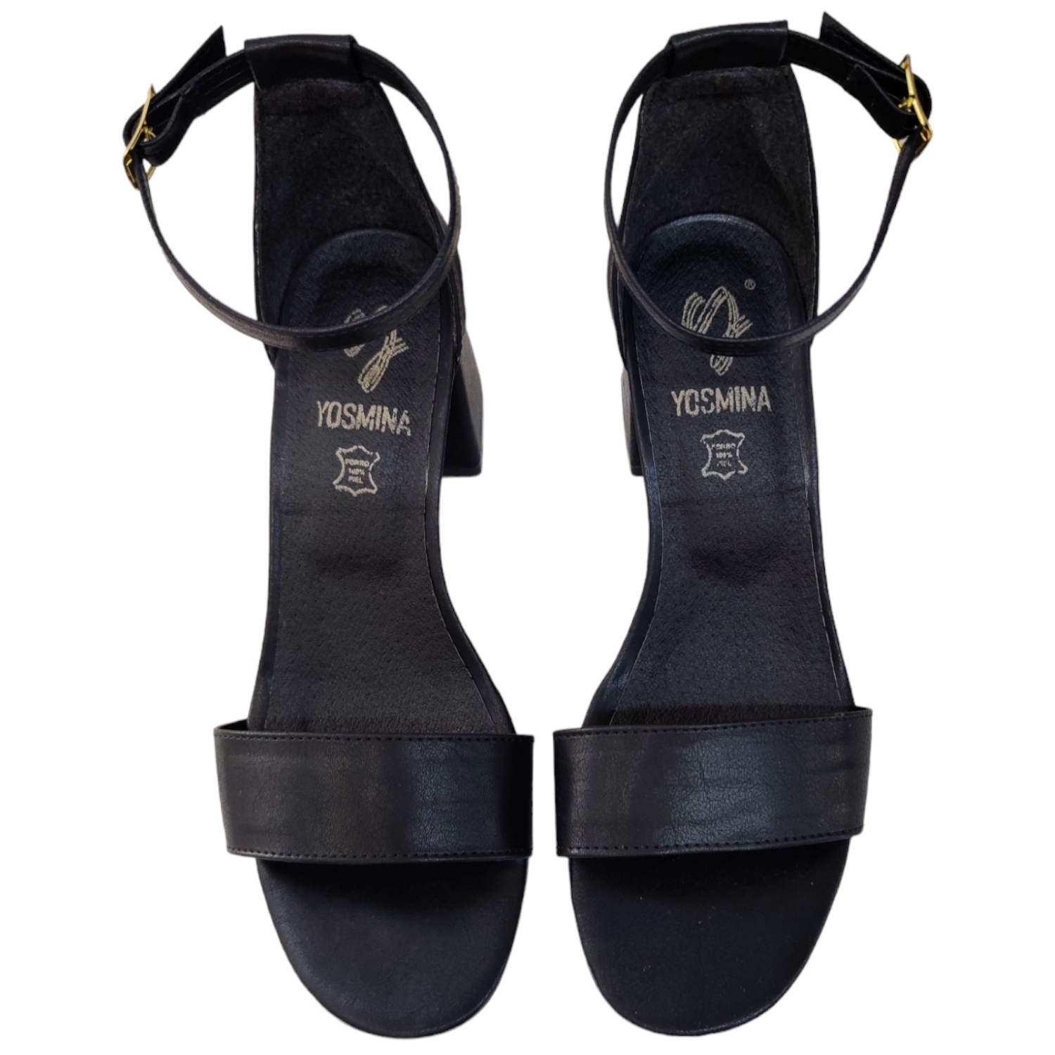 Sandalias Tacón Bajo 6cm 2 En 1 Pulsera Y Correa Gladiador Con Plantilla de Piel 100% Natural Envío Gratis Agregando dos Pares de Productos Yosmina.