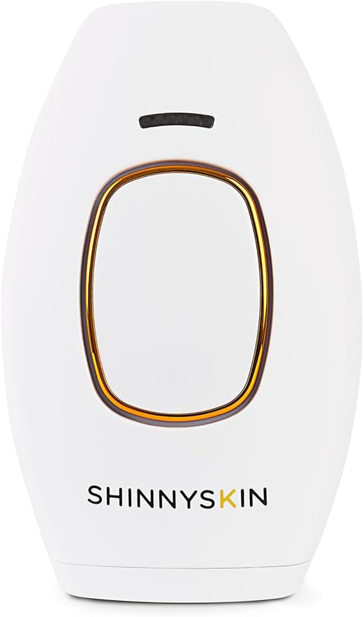 A ShinnySkin Maquina Depiladora Laser Profesional IPL Blanca.