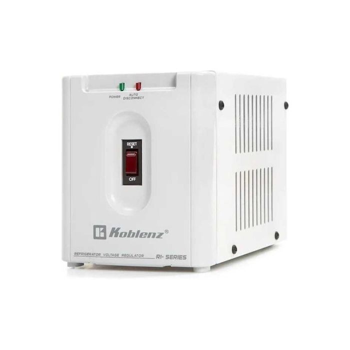 Regulador Koblenz RI-2002 | 2000 VA / 1500W, Protección para Refrigeradores y Equipos con Motor, 1 Salida Nema 5-15R