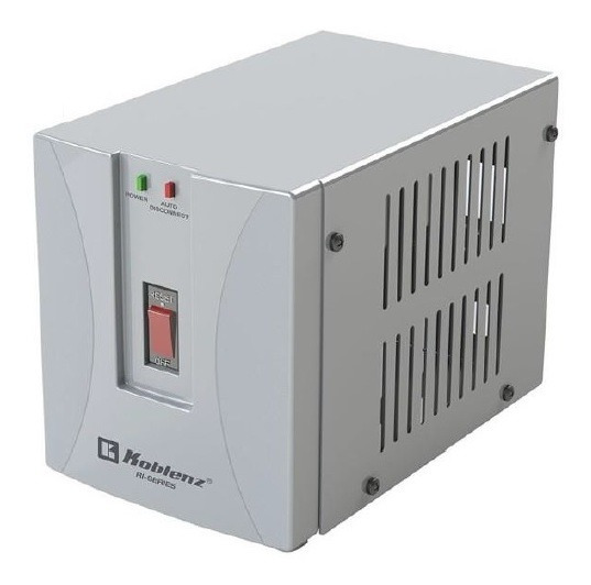 Regulador Koblenz RI-2002 | 2000 VA / 1500W, Protección para Refrigeradores y Equipos con Motor, 1 Salida Nema 5-15R