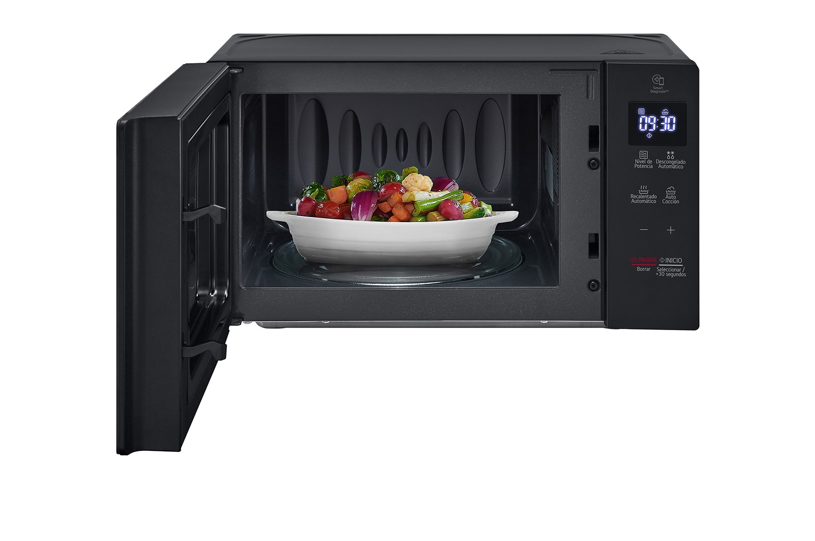 Microondas LG NeoChef MS2032GAS EasyClean 0.7 Pies 20 Lts