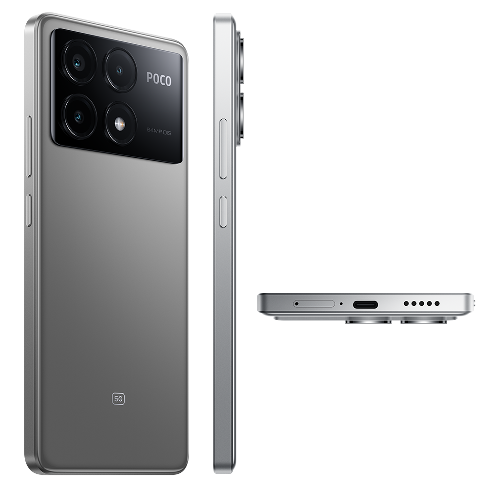 Celular Xiaomi POCO X6 Pro 5G 512GB 12GB Grey .