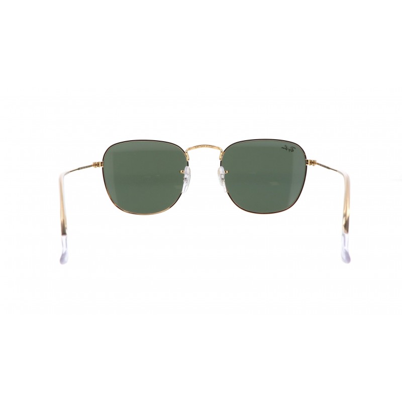 Lentes de sol Ray Ban Rb3857 9196/31 Frank legend Gold G-15 Dorado Original