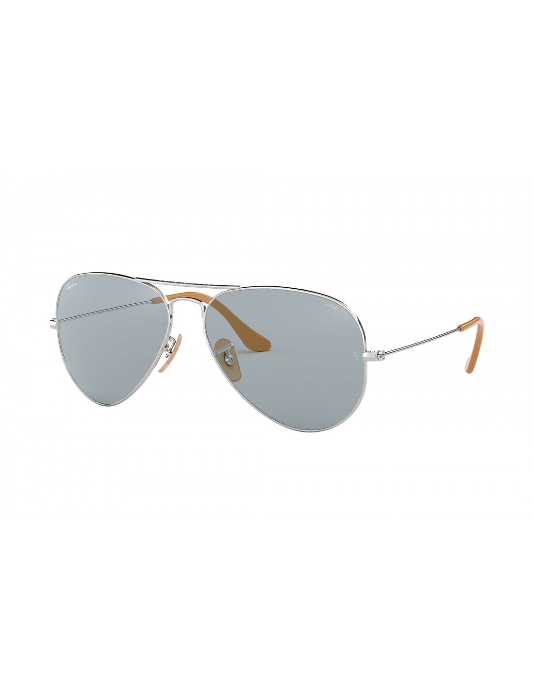 Lentes de sol Ray Ban Rb3025 9065I5 Aviator EVOLVE Plata espejo Fotocromatico