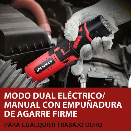 Llave De Impacto Inalámbrica Pistola Eléctrica 3/8 50 Nm 12v