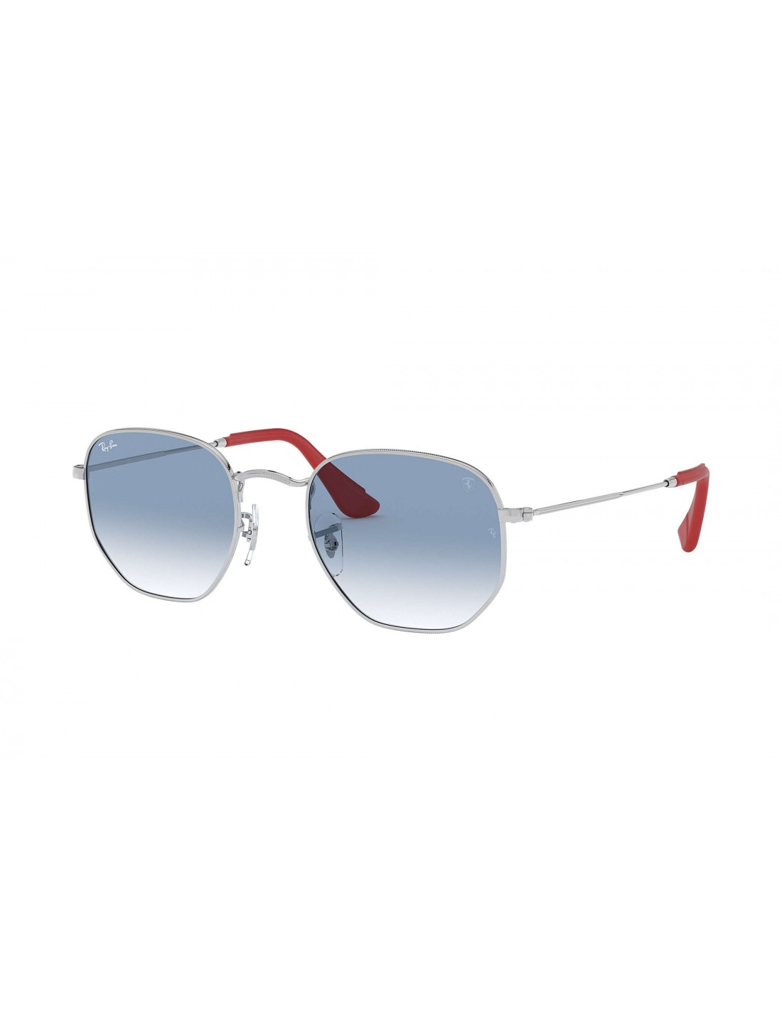 Lentes de sol Ray Ban Rb3548nm F007/3F Hexagonal Ferrari Azul degradado Gris