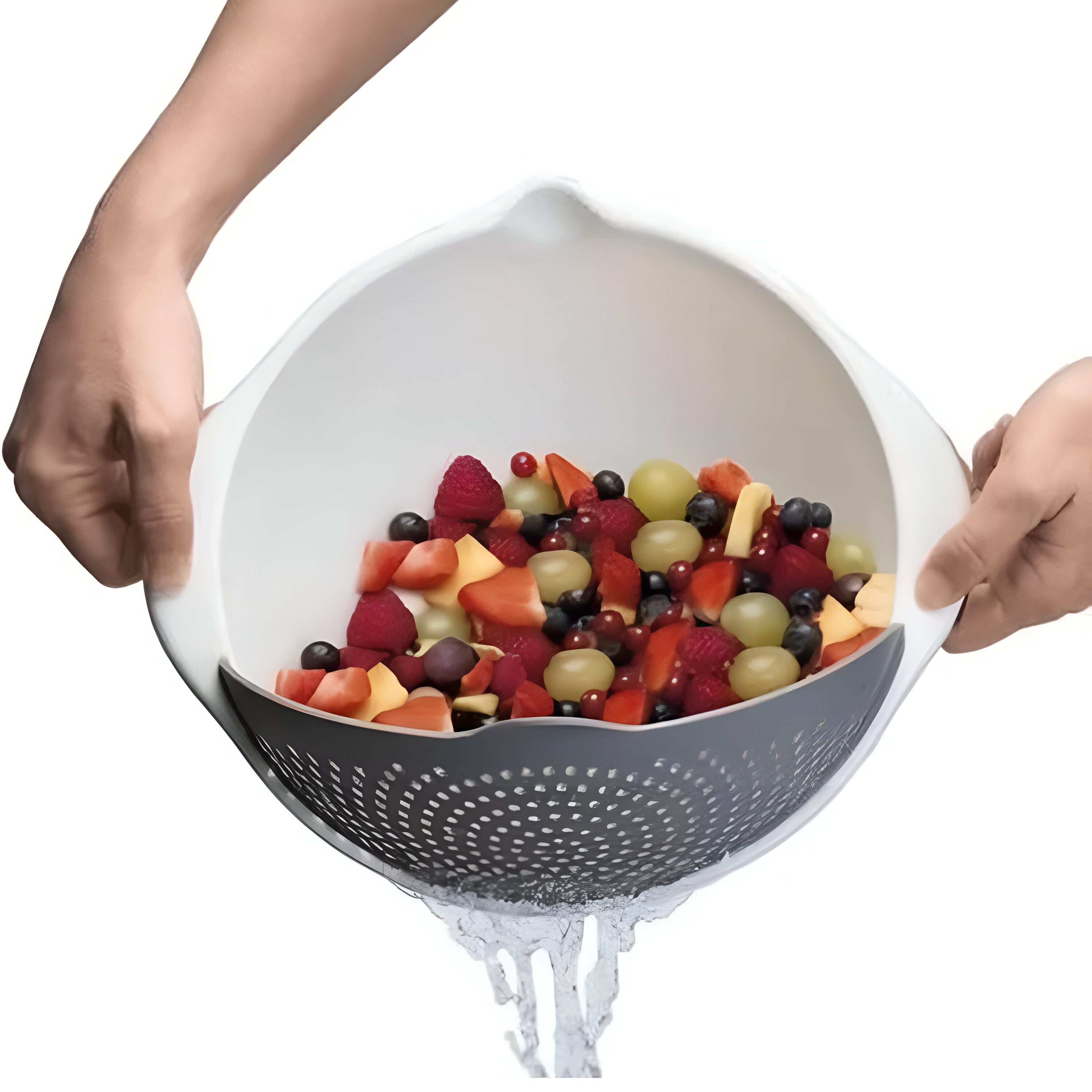 Bowl Colador Giratorio Para Pasta Plastico