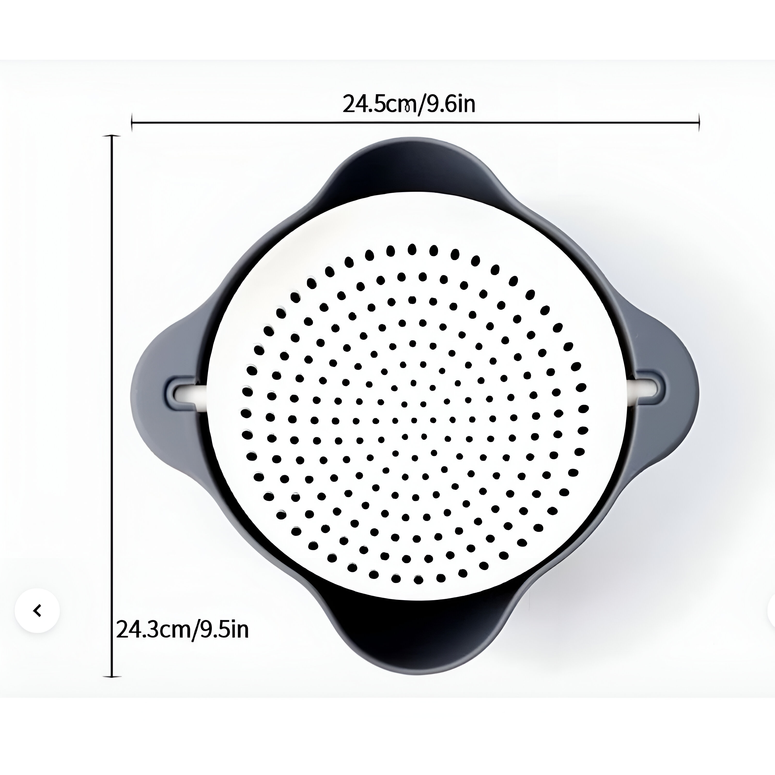 Bowl Colador Giratorio Para Pasta Plastico