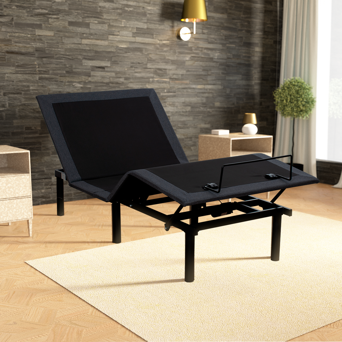 Base de Cama Eléctrica Matrimonial + Set Batidor GRATIS