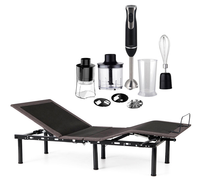 Base de Cama Eléctrica Matrimonial + Set Batidor GRATIS