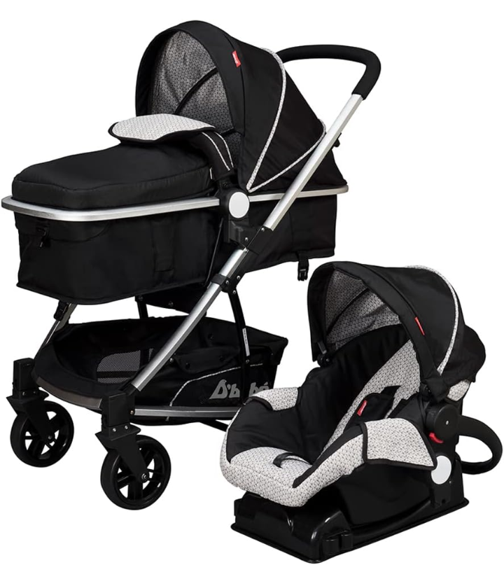 Carreola multifuncional con Bambineto y autoasiento travel system crown 
