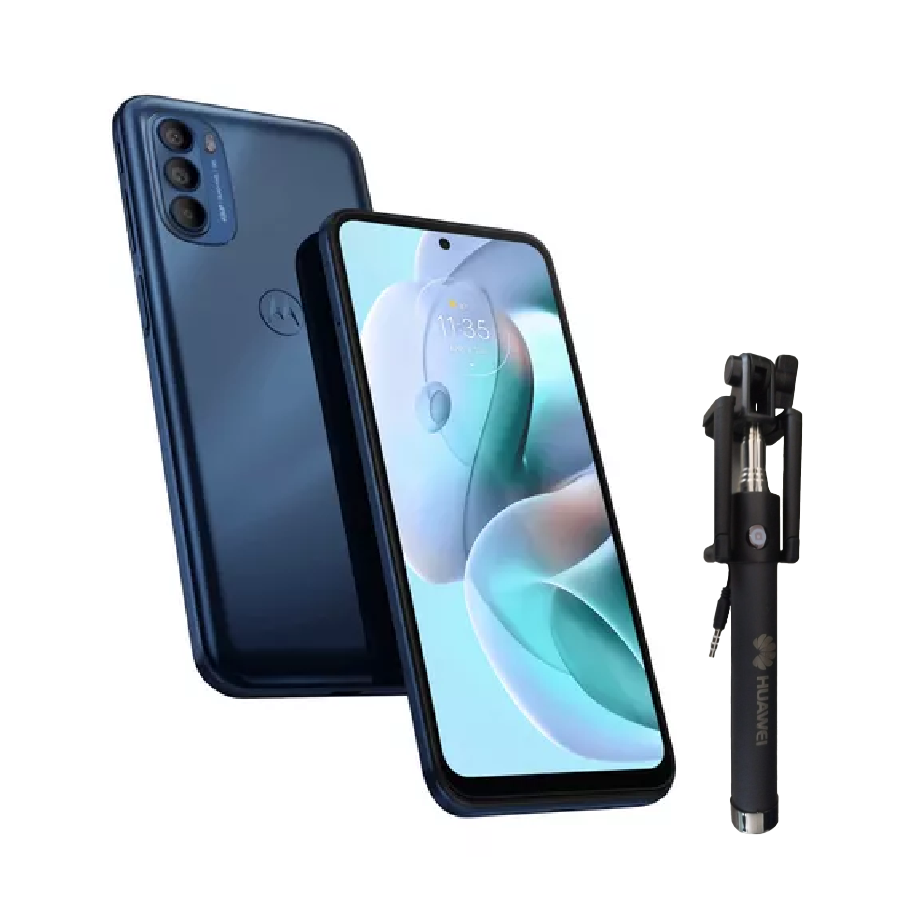 Motorola G41 4/128GB Negro Kit + Selfie stick