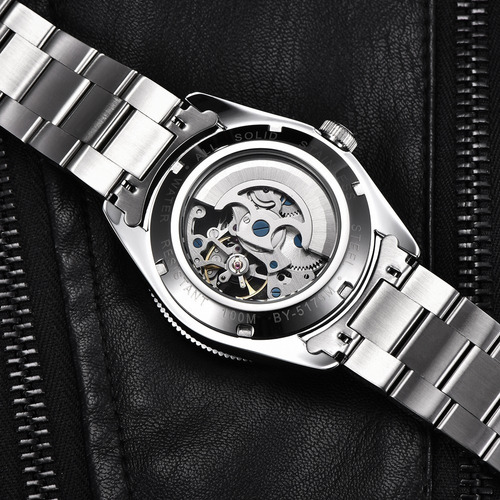 Benyar Watches Reloj Mecánico Automático De Lujo Para Hombre