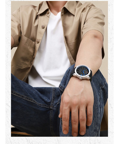 Reloj Naviforce Original Para Hombre, Reloj Casual De Cuero