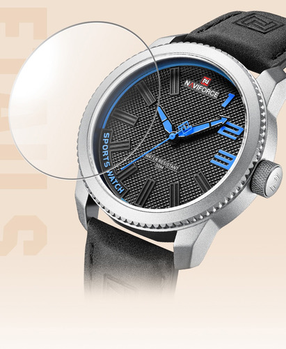 Reloj Naviforce Original Para Hombre, Reloj Casual De Cuero