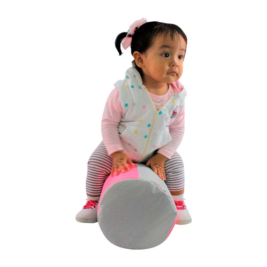 Rodillo 30*60cm Para Masajes Y Desarrollo Infantil Multicolor 