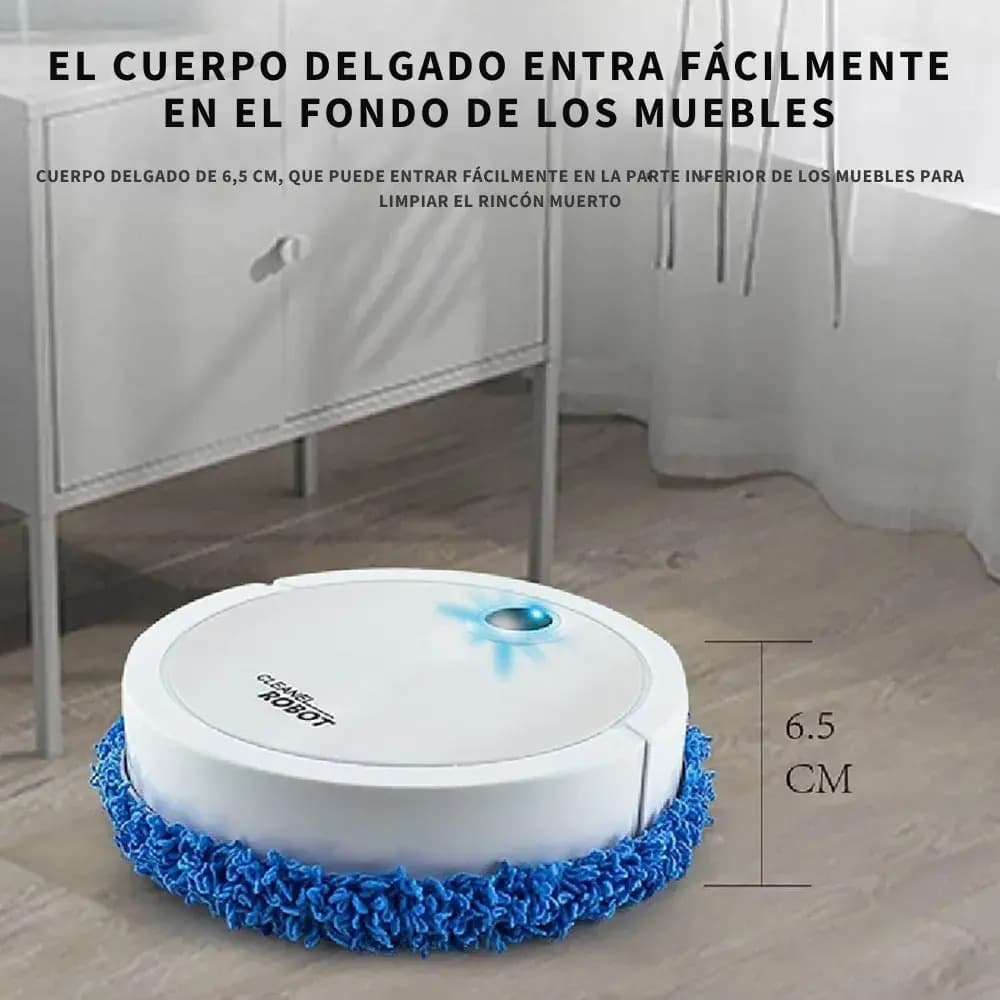 Robot Aspirador De Limpieza Inteligente Barredora Recargable