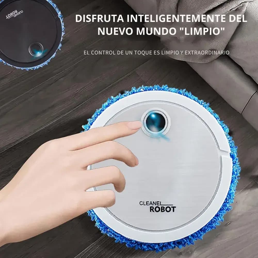 Robot Aspirador De Limpieza Inteligente Barredora Recargable