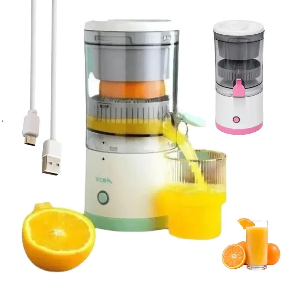 Exprimidor Electrico Recargable Para Extraer Jugo Citricos