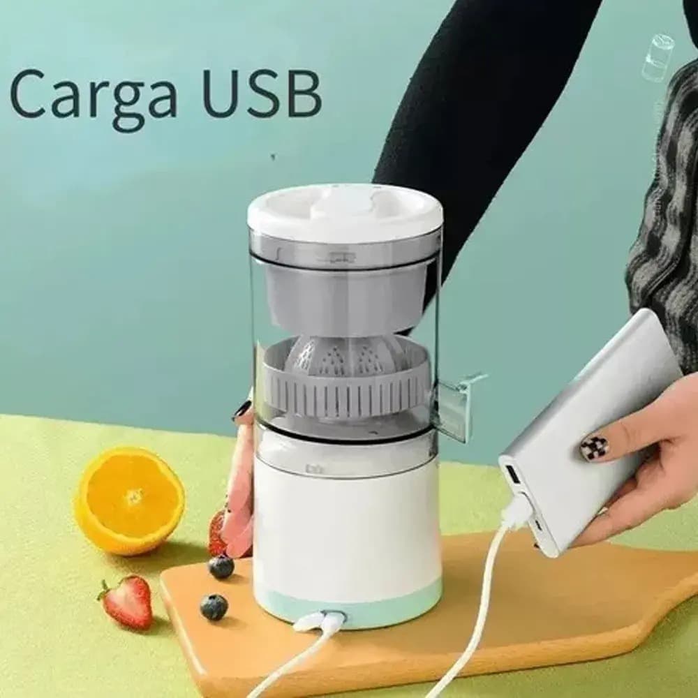 Exprimidor Electrico Recargable Para Extraer Jugo Citricos
