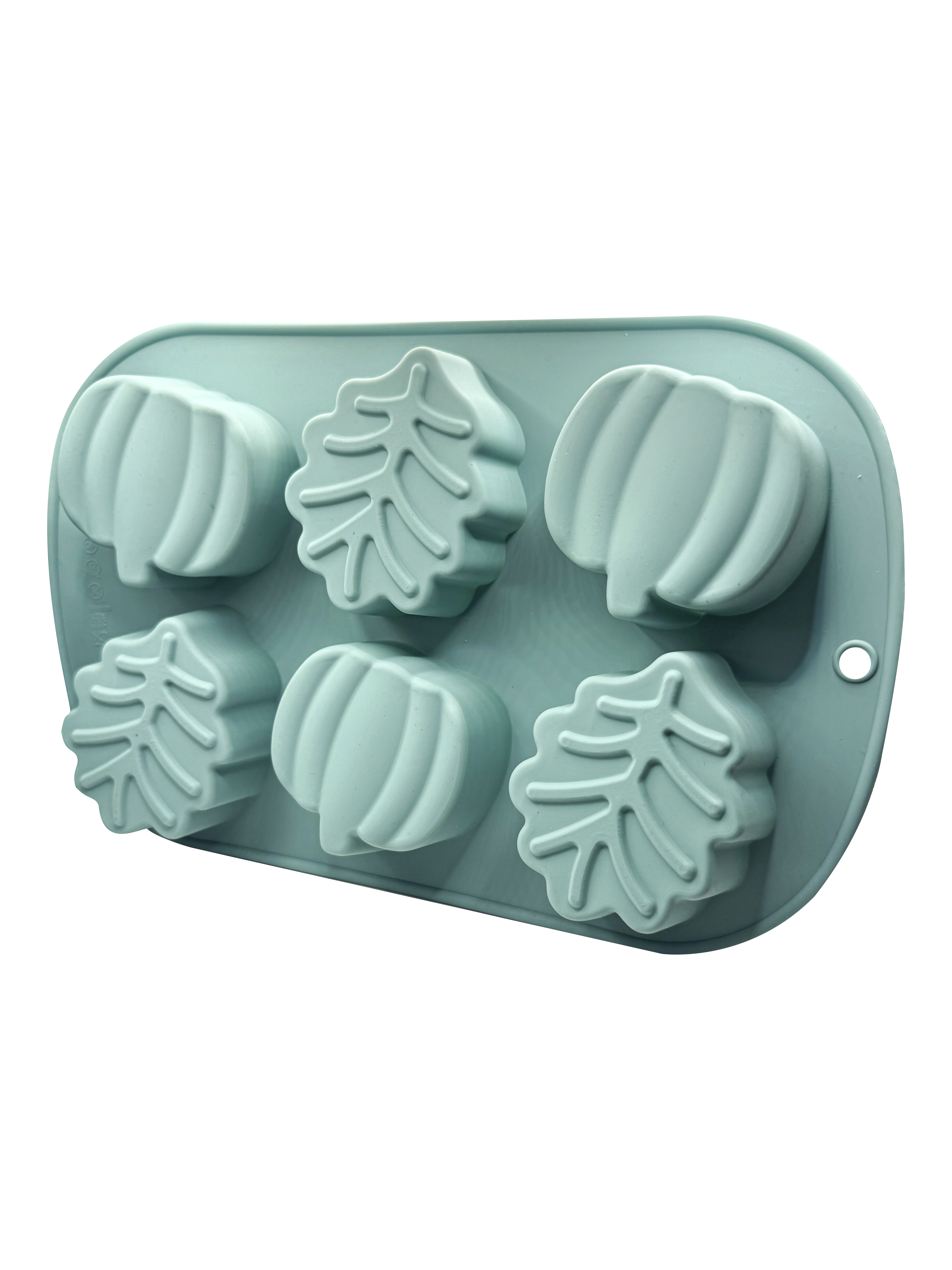 Molde Silicon 6 Espacios Para Hornear Resistente Al Calor