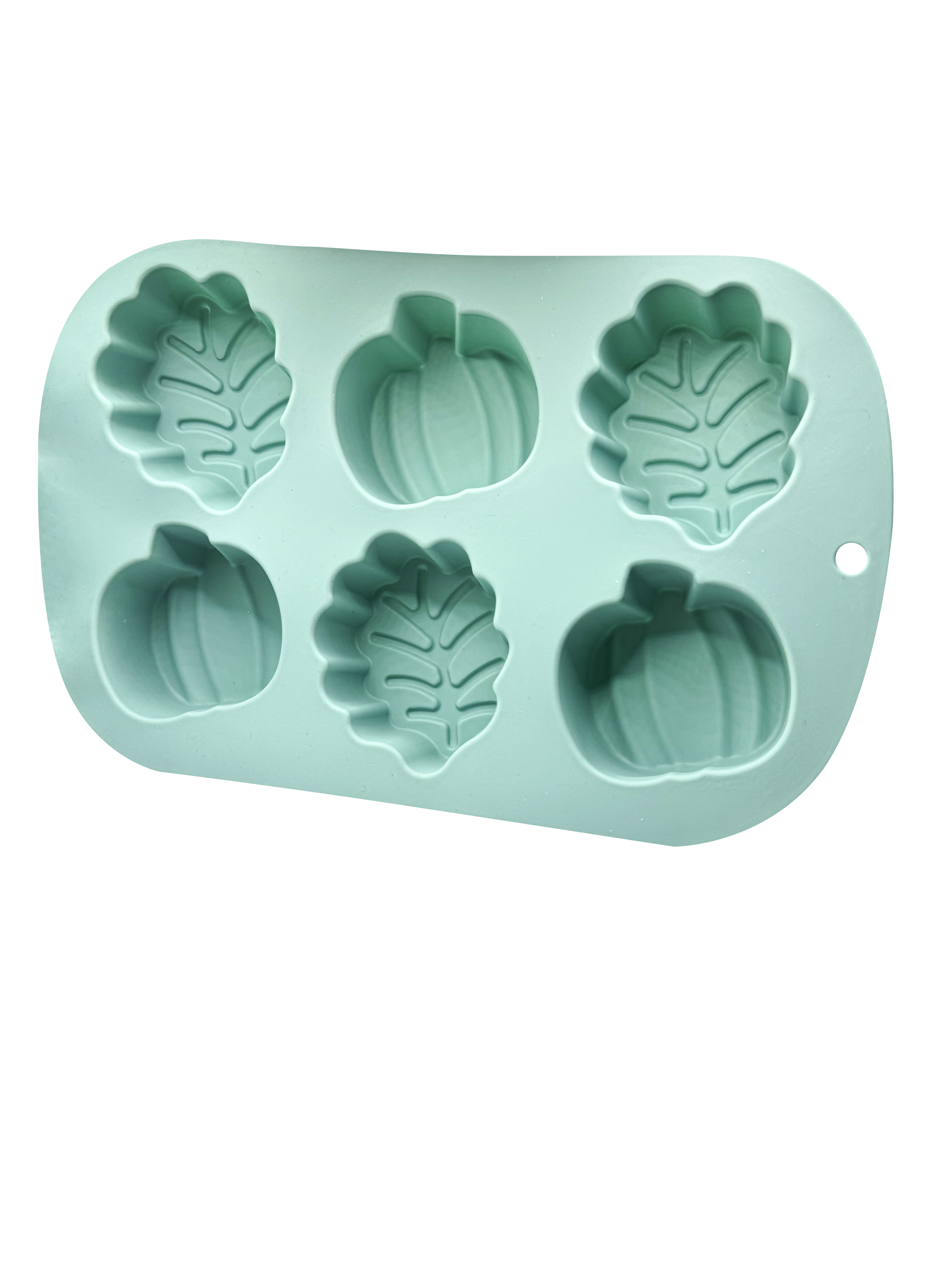 Molde Silicon 6 Espacios Para Hornear Resistente Al Calor